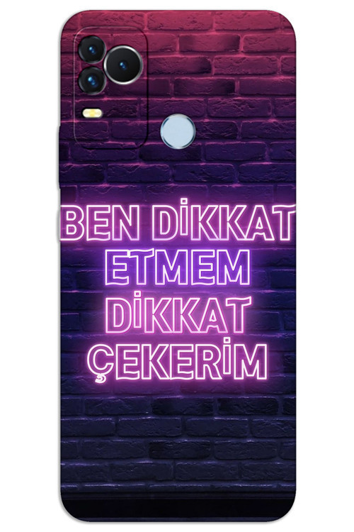 Omix X400 Kılıf HD Desen Baskılı Arka Kapak - Dikkat Çekerim