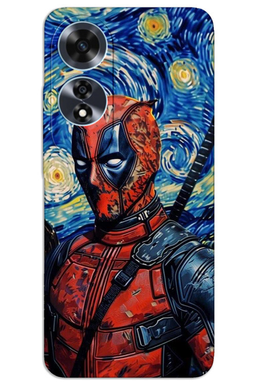 Oppo A60 Kılıf HD Desen Baskılı Arka Kapak - Deadpool