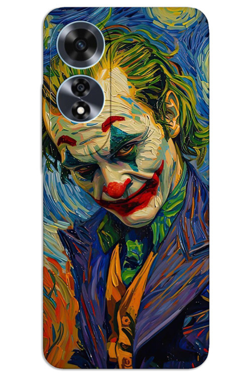 Oppo A60 Kılıf HD Desen Baskılı Arka Kapak - Joker 2