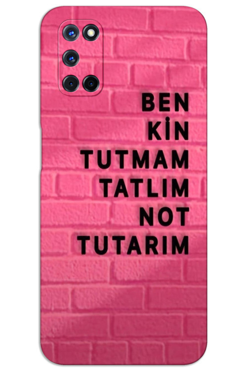Oppo A72 Kılıf HD Desen Baskılı Arka Kapak - Kin Tutmam