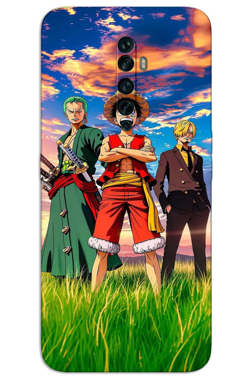 Oppo Reno 2Z Kılıf HD Desen Baskılı Arka Kapak - One Piece 2