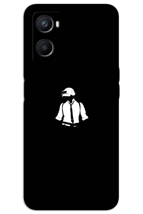 Oppo A96 Kılıf HD Desen Baskılı Arka Kapak - Pubg Adam