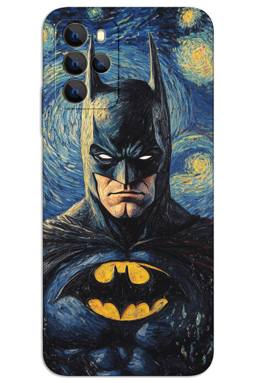 Omix X300 Kılıf HD Desen Baskılı Arka Kapak - Batman