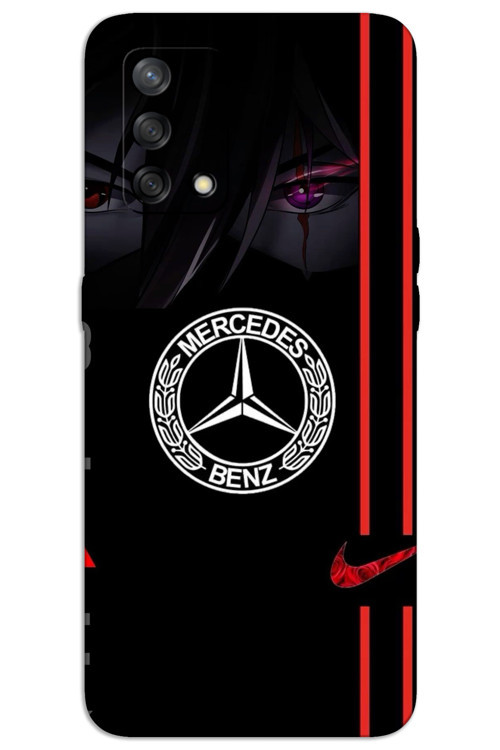 Oppo A74 Kılıf HD Desen Baskılı Arka Kapak - Merceds