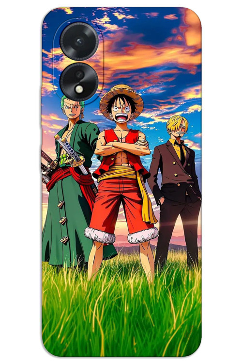 Oppo A38 Kılıf HD Desen Baskılı Arka Kapak - One Piece 2