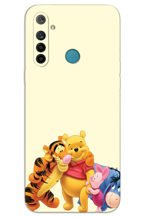 Realme 6i Kılıf HD Desen Baskılı Arka Kapak - Winnie The Pooh 3