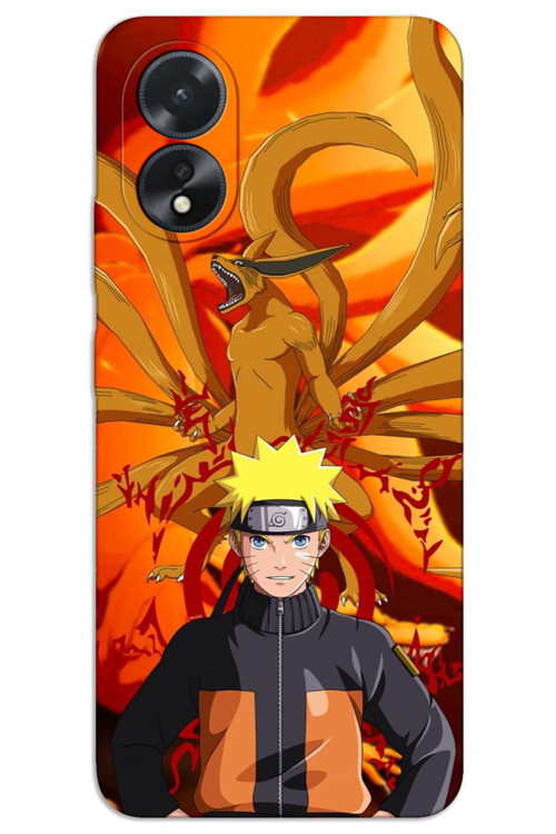 Oppo A38 Kılıf HD Desen Baskılı Arka Kapak - Naruto