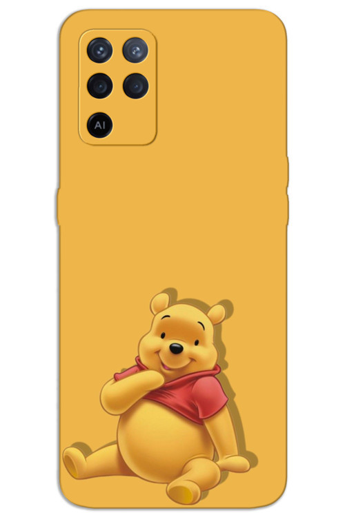 Oppo A54 Kılıf HD Desen Baskılı Arka Kapak - Winnie The Pooh 2