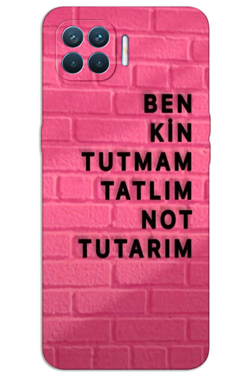 Oppo Reno 4 Lite Kılıf HD Desen Baskılı Arka Kapak - Kin Tutmam