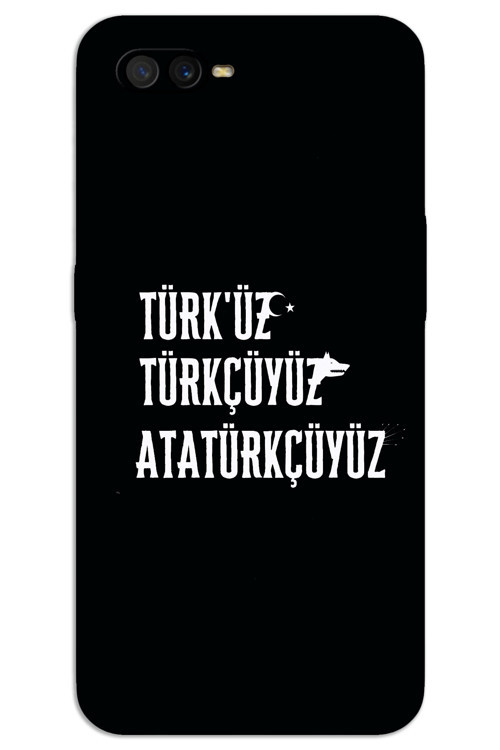 Oppo Ax7 Kılıf HD Desen Baskılı Arka Kapak - Türkçü