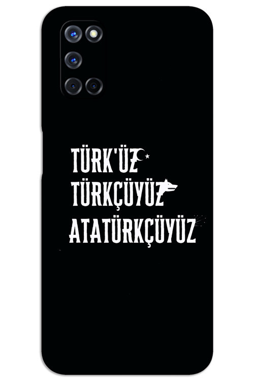 Oppo A72 Kılıf HD Desen Baskılı Arka Kapak - Türkçü