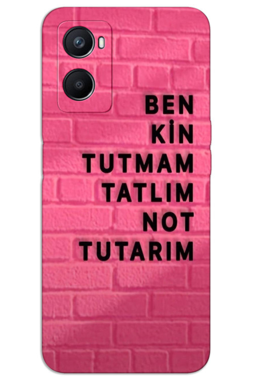 Oppo A96 Kılıf HD Desen Baskılı Arka Kapak - Kin Tutmam