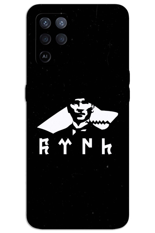 Oppo A54 Kılıf HD Desen Baskılı Arka Kapak - Atatürk Kurt