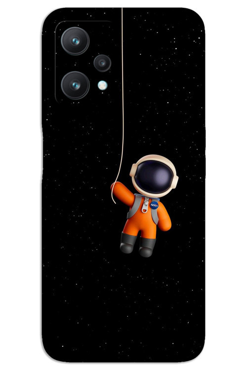 Realme 9 Pro Kılıf HD Desen Baskılı Arka Kapak - Astronot