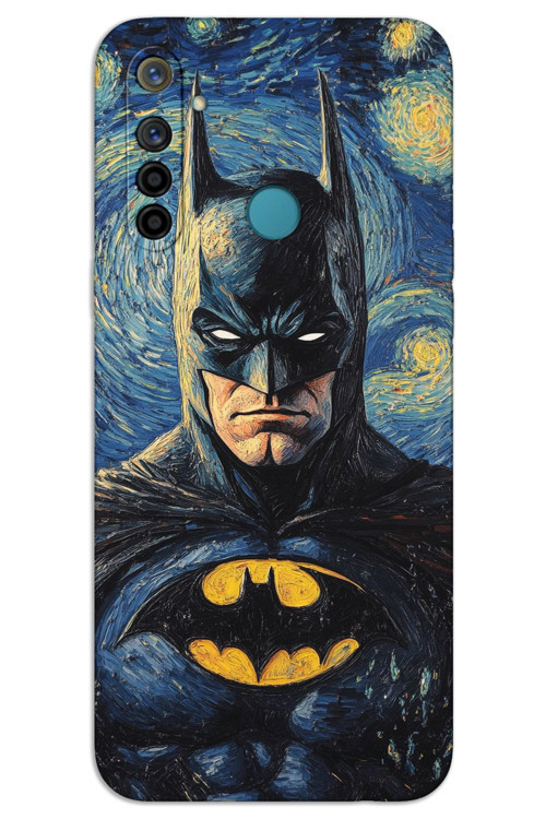 Realme 5i Kılıf HD Desen Baskılı Arka Kapak - Batman