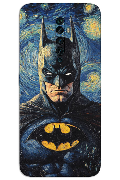 Oppo Reno 2Z Kılıf HD Desen Baskılı Arka Kapak - Batman