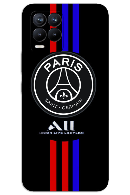 Realme 8 Kılıf HD Desen Baskılı Arka Kapak - PSG