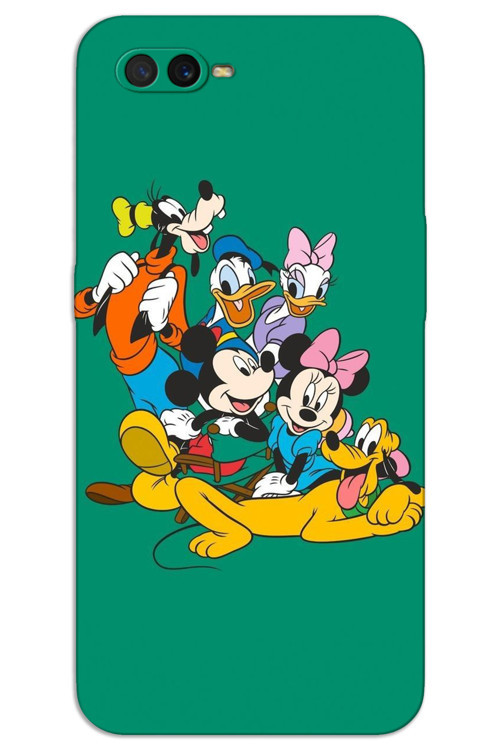 Oppo A5s / A12 Kılıf HD Desen Baskılı Arka Kapak - Mickey 1