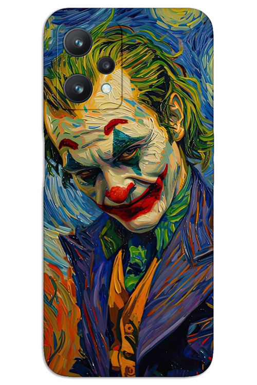 Realme 9 Pro Kılıf HD Desen Baskılı Arka Kapak - Joker 2