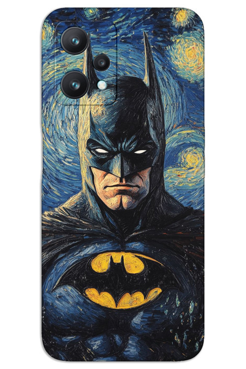Realme 9 Pro Kılıf HD Desen Baskılı Arka Kapak - Batman
