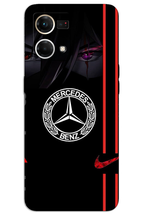 Oppo Reno 7 Kılıf HD Desen Baskılı Arka Kapak - Merceds