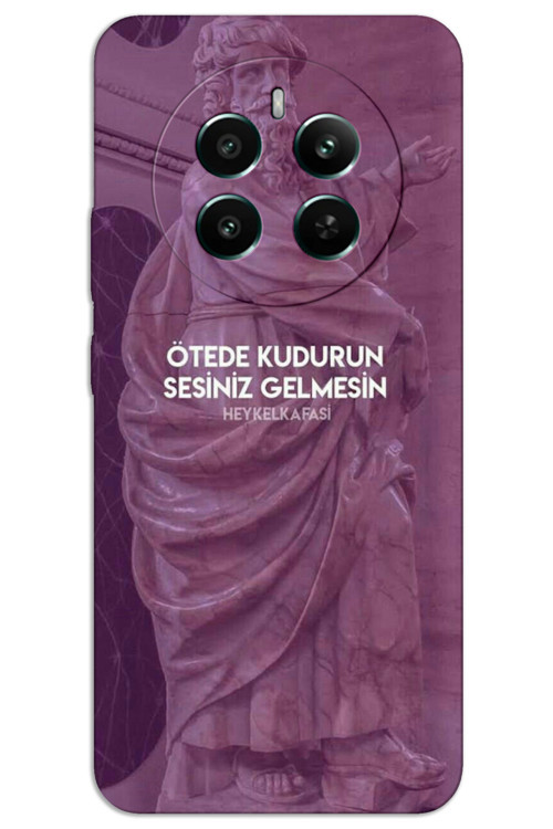 Realme 12 4G Kılıf HD Desen Baskılı Arka Kapak - Ötede Kudurun