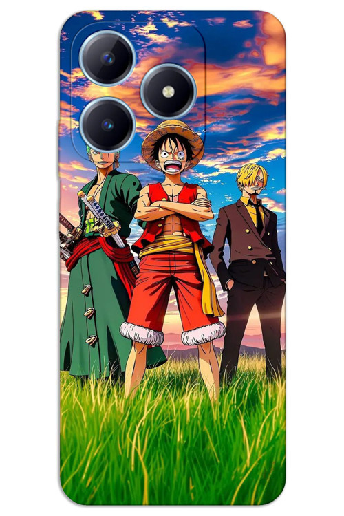 Realme Note 50 Kılıf HD Desen Baskılı Arka Kapak - One Piece 2