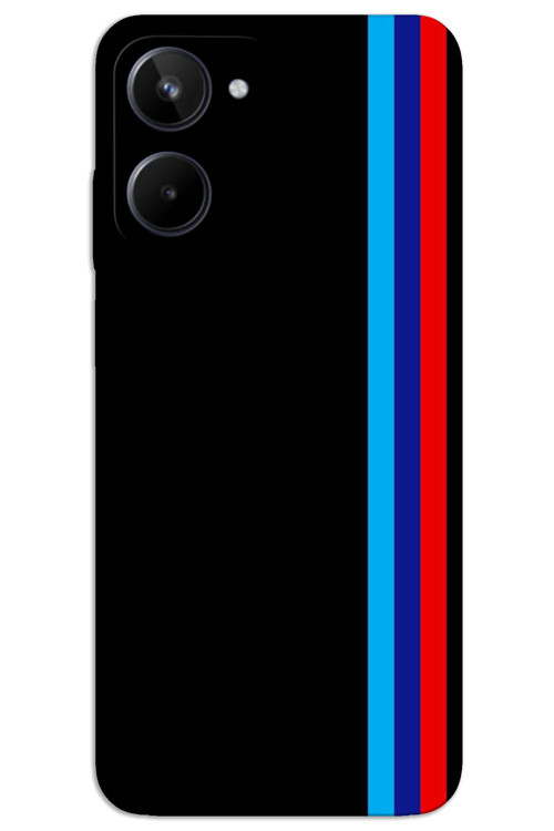 Realme 10 4G Kılıf HD Desen Baskılı Arka Kapak - Üç Şerit