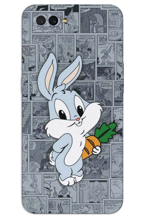 Oppo A5s / A12 Kılıf HD Desen Baskılı Arka Kapak - BugsBunny 1