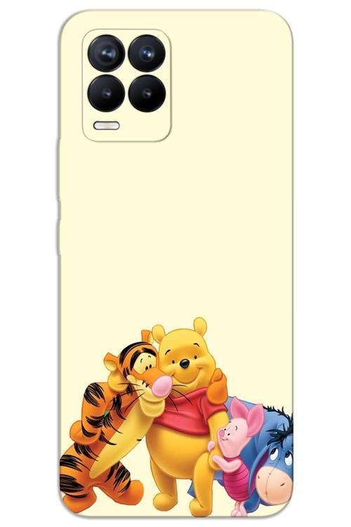 Realme 8 Pro Kılıf HD Desen Baskılı Arka Kapak - Winnie The Pooh 3