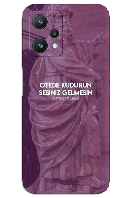 Realme 9 Pro Kılıf HD Desen Baskılı Arka Kapak - Ötede Kudurun