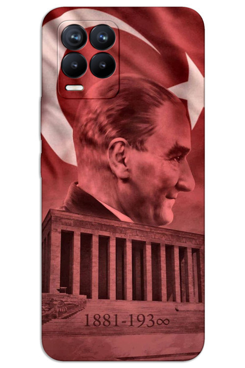 Realme 8 Pro Kılıf HD Desen Baskılı Arka Kapak - Atatürk Anıtkabir