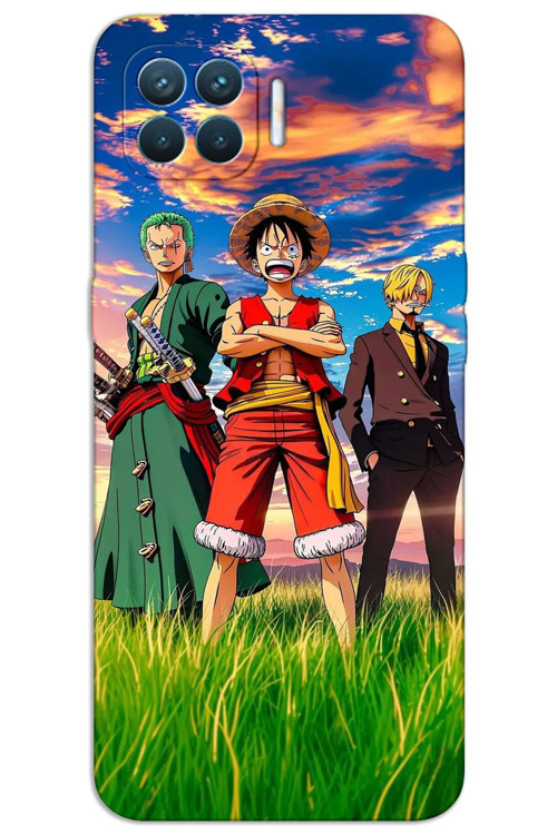 Oppo A73 Kılıf HD Desen Baskılı Arka Kapak - One Piece 2