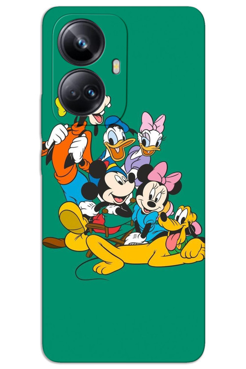 Realme 10 Pro Plus 5G Kılıf HD Desen Baskılı Arka Kapak - Mickey 1