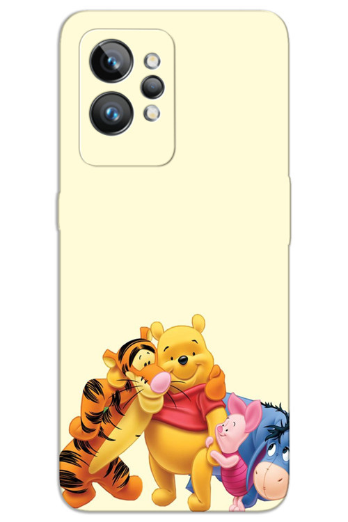 Realme GT 2 Pro Kılıf HD Desen Baskılı Arka Kapak - Winnie The Pooh 3
