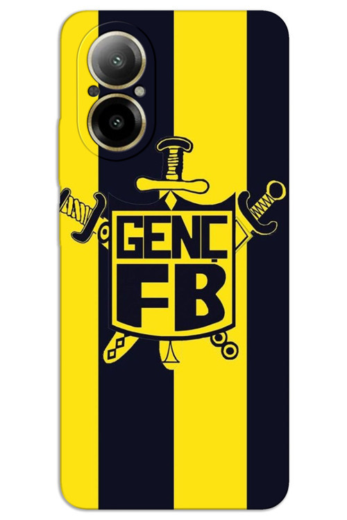 Realme 12 Lite Kılıf HD Desen Baskılı Arka Kapak - GençFB