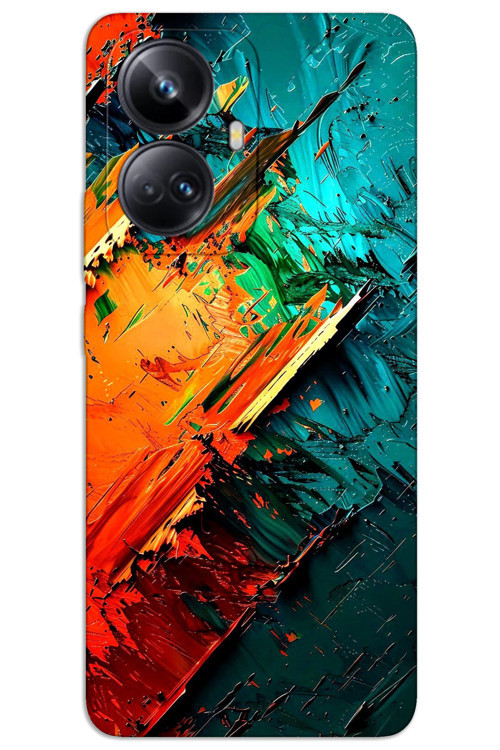 Realme 10 Pro Plus 5G Kılıf HD Desen Baskılı Arka Kapak - Kristal