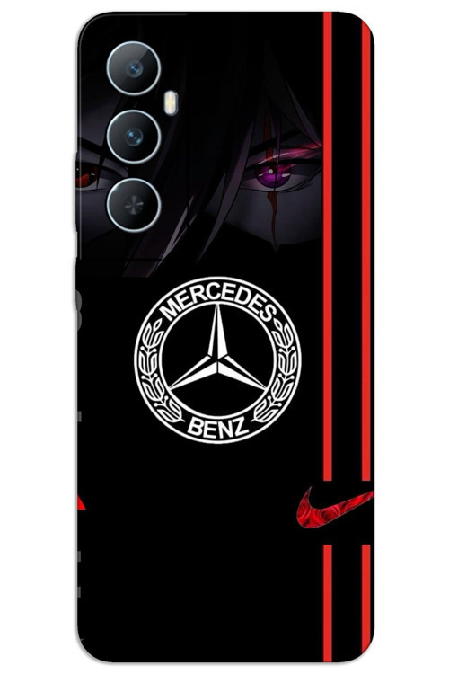 Realme C65 Kılıf HD Desen Baskılı Arka Kapak - Merceds