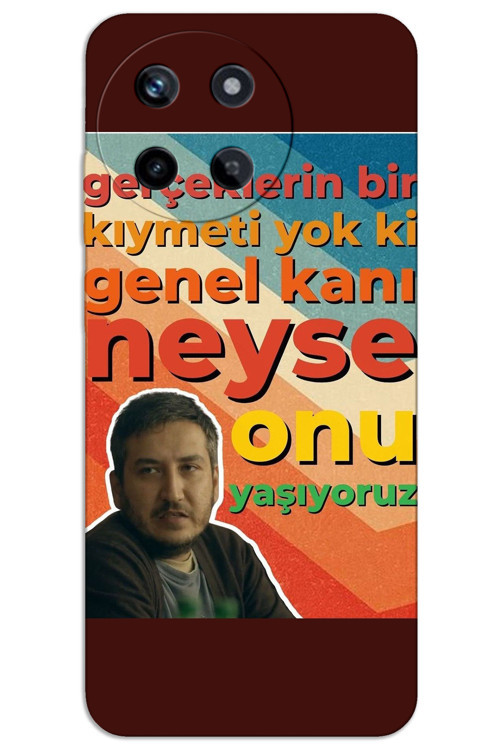 Realme 11 4G Kılıf HD Desen Baskılı Arka Kapak - Genel Kanı