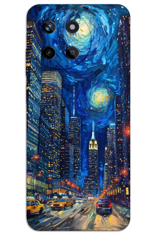 Realme 11 4G Kılıf HD Desen Baskılı Arka Kapak - Sanat Sokağı