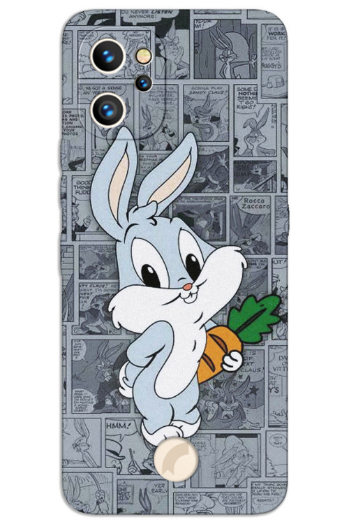 Reeder S19 Max Pro Kılıf HD Desen Baskılı Arka Kapak - BugsBunny 1