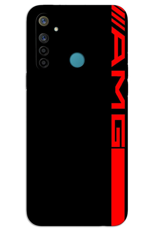 Realme 5i Kılıf HD Desen Baskılı Arka Kapak - AMG