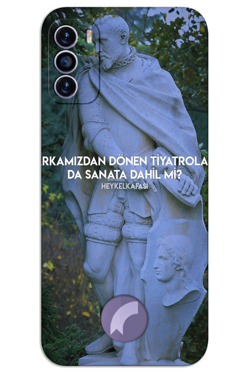 Reeder S19 Max Pro-S Kılıf HD Desen Baskılı Arka Kapak - Dönen Tiyatro