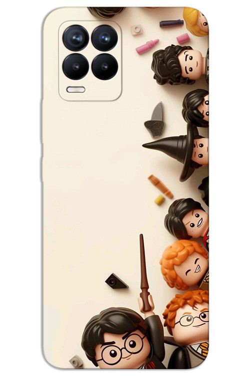 Realme 8 Kılıf HD Desen Baskılı Arka Kapak - HarryPotter