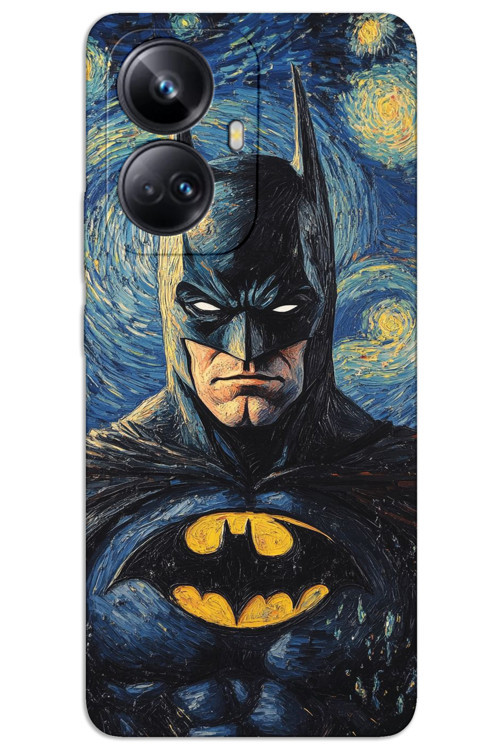 Realme 10 Pro Plus 5G Kılıf HD Desen Baskılı Arka Kapak - Batman