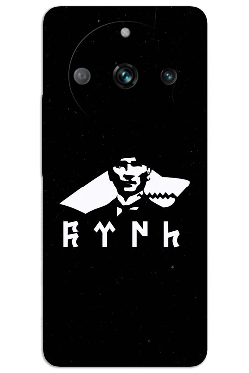 Realme 11 Pro Kılıf HD Desen Baskılı Arka Kapak - Atatürk Kurt