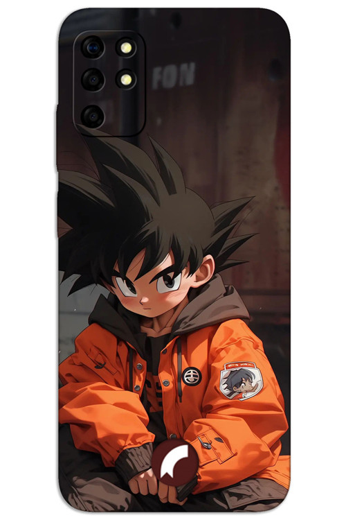 Reeder S19 Max Kılıf HD Desen Baskılı Arka Kapak - Goku