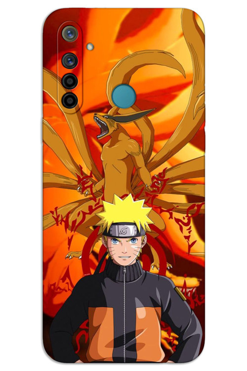 Realme 6i Kılıf HD Desen Baskılı Arka Kapak - Naruto