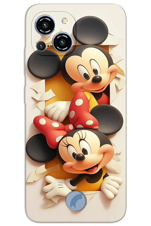 Reeder S23 Pro Max Kılıf HD Desen Baskılı Arka Kapak - Mickey 2