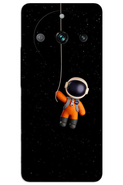Realme 11 Pro Kılıf HD Desen Baskılı Arka Kapak - Astronot